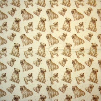 178 Hunde - 4-lagig - Paper Design - Taschentuch